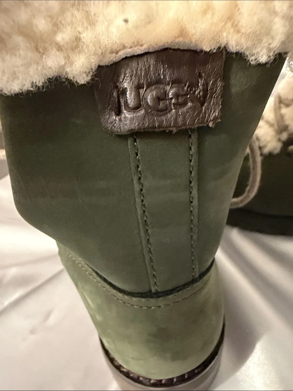 UGG lace up